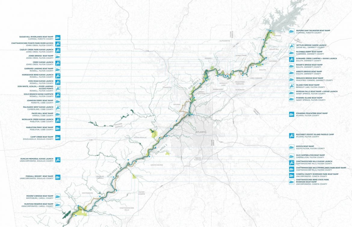 Accessing the River  Chattahoochee RiverLands